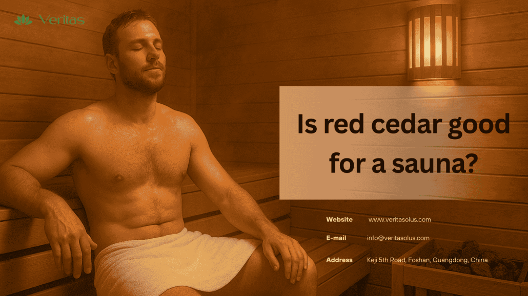 Is red cedar good for a sauna