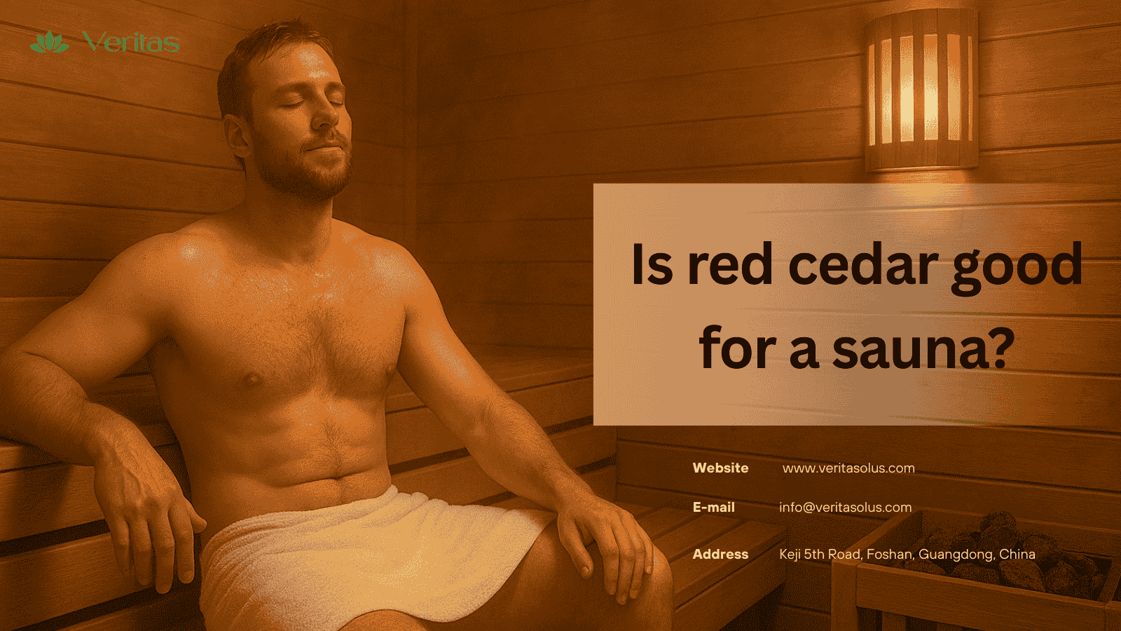 Ist Rotzeder gut für eine Sauna