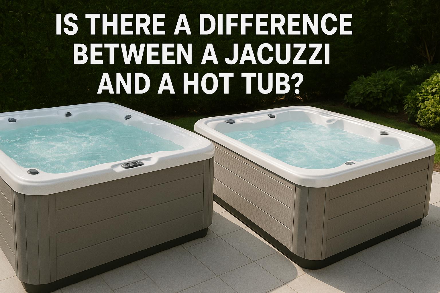 Is there a difference between a Jacuzzi and a hot tub