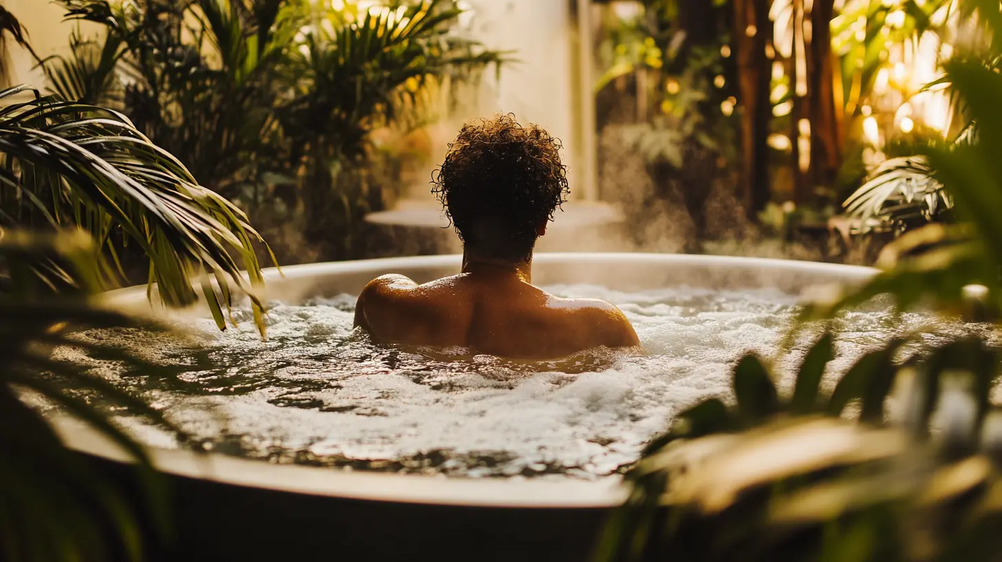 Outdoor Jacuzzi Benefits