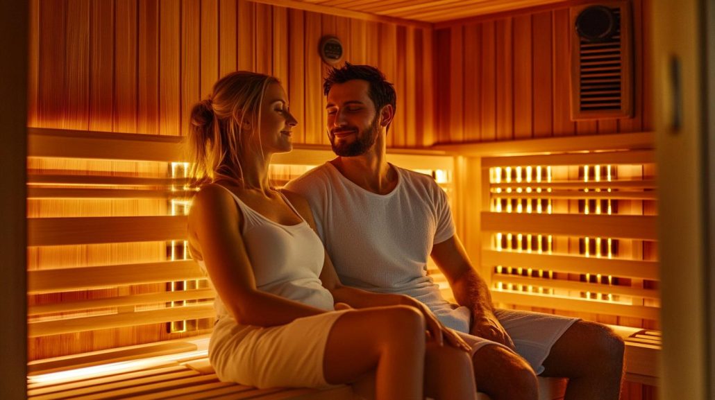 2-person sauna size