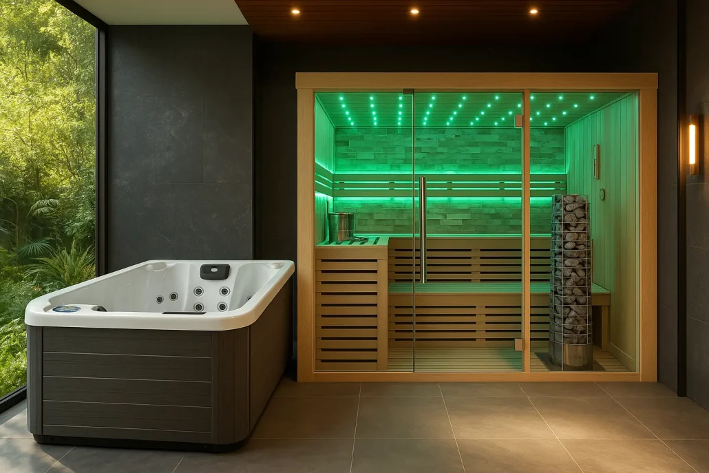 Chinese sauna room