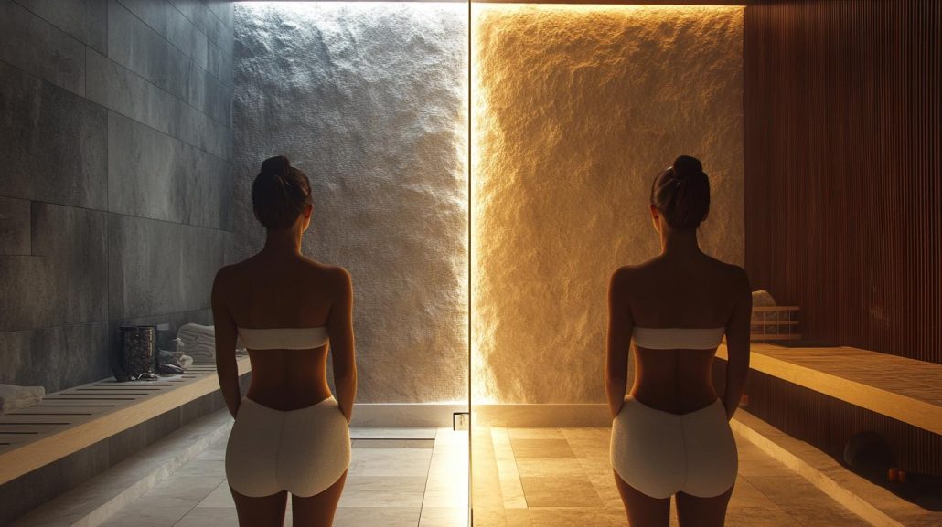 Sauna vs. Steam Room